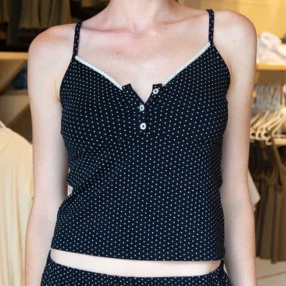 Brandy Melville Polka dot tank
